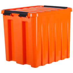 Контейнер с крышкой и клипсами Rox Box Original, 4,5 л, 210x170x175 мм, оранжевый