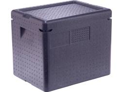 Термоконтейнер изотермический с крышкой, 400х298х340 мм, 21 л