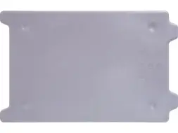 Ящик пластиковый сплошной, 600x400x400 мм, 75 л, серый [605 ГД ВС]