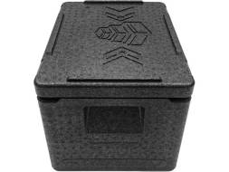 Термобокс пенополипропиленовый с крышкой STP PRO, 400х300х270 мм, 18 л, 55 кг/м3