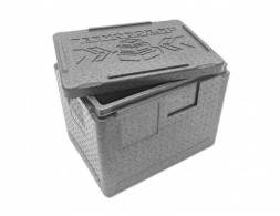 Термобокс пенополипропиленовый с крышкой StP Light 22 л, 30 кг/м3
