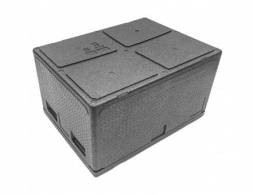 Термобокс пенополипропиленовый с крышкой StP Normal 131 л, 40 кг/м3