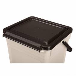 Контейнер для мусора, 8л, светло-бежевый