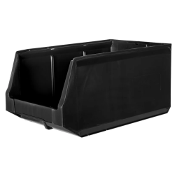 Складской лоток для метизов, мелочей и деталей Logic Store®, 500х300х250 мм, черный [12.407]