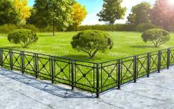 Пешеходное металлическое ограждение ПО-10, 1 пог. м.