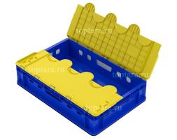 Ящик 600х400х120 Е1 с крышкой