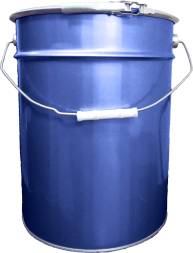 Ведро металлическое, ВМо 20с, 20 л, синий [5050]