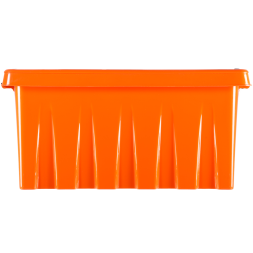 Контейнер с крышкой и клипсами Rox Box Original, 16 л, 415x300x190 мм, оранжевый