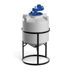 Емкость K 200 литров с лопастной мешалкой