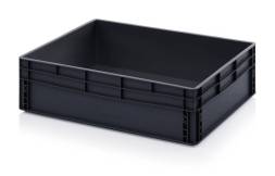 Евроконтейнер пластиковый ESD EG 86/22 HG, 80x60x22 см