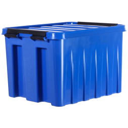 Контейнер с крышкой и клипсами Rox Box Original, 3,5 л, 210x170x135 мм, синий