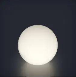 Светящийся шар Minge 500 мм Подсветка: RGB/W, ландшафтное крепление