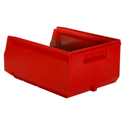 Складской лоток для метизов, мелочей и деталей Logic Store®, 350х225х200 мм, красный [12.404]