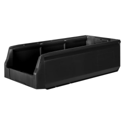 Складской лоток для метизов, мелочей и деталей Logic Store®, 500х225х150 мм, черный [12.405]