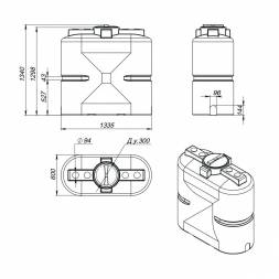Емкость S 750 л