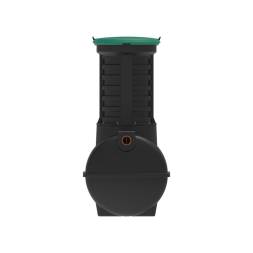 Автономная канализация Rostok Ground 4 с горловиной 1000 мм и принудительным отведением, 1800л, черный [001.1500.899.000]