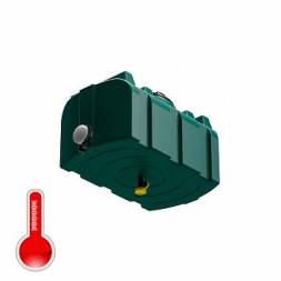 Бак пластиковый для летнего душа с подогревом, 100 л, зеленый [DR100S212]