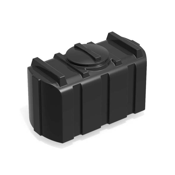 Бак пластиковый для летнего душа Полимер-Групп R 200 л, черный [DR200S1]