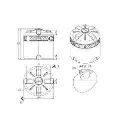 Емкость пластиковая для хранения удобрений (КАС/ЖКУ) ЭКОПРОМ TR с откидной крышкой, 5500 л, красный [107.5500.101.000]