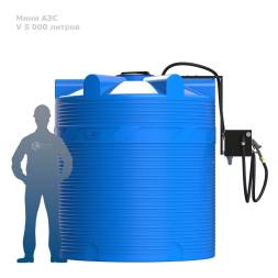 Мини АЗС V 5000 БелАК - раздаточная колонка со счетчиком