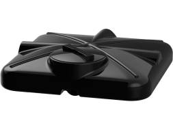 Бак пластиковый для летнего душа, 160 л, черный [Б-160(М)]