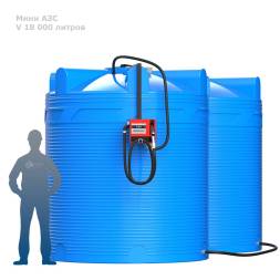 Мини АЗС V 18000 Китай Премиум JYB60 - раздаточная колонка со счетчиком