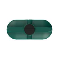 Емкость пластиковая прямоугольная для хранения воды, жидкостей и дизельного топлива, 1000 л, зеленый [TSN1000S2]