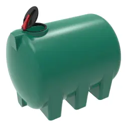 Емкость H 5000л зеленая с откидной крышкой