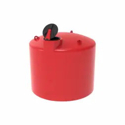 Емкость TRN 5000л КАС с откидной крышкой красная