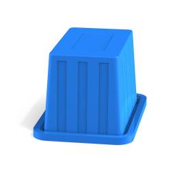 Ванна пластиковая пищевая пищевая, 400 л, синий [SV400S13]