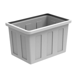 Ванна пластиковая пищевая К, 90 л, HDPE, белый [132.0090.001.0]