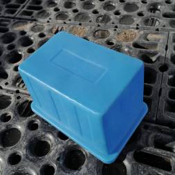 Ванна пластиковая пищевая К, 90 л, HDPE, черный [132.0090.899.0]