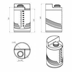 Емкость дозировочная 100 л
