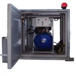 Очистная установка "Каскад-Аэро 380" в металлическом корпусе