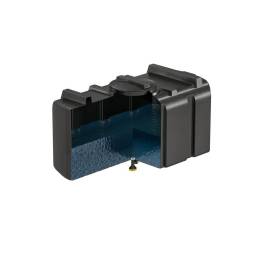 Бак пластиковый для летнего душа Полимер-Групп R 100 л, черный [DR100S]